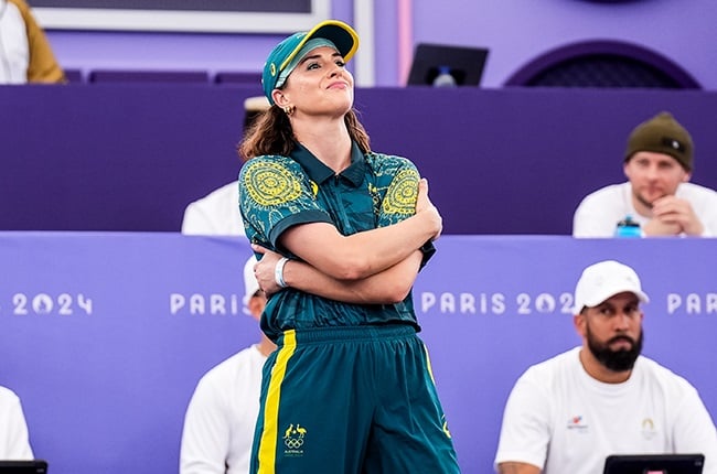 B-Girl Raygun of Team Australia during the Paris Olympics (Rene Nijhuis/BSR Agency/Getty Images)