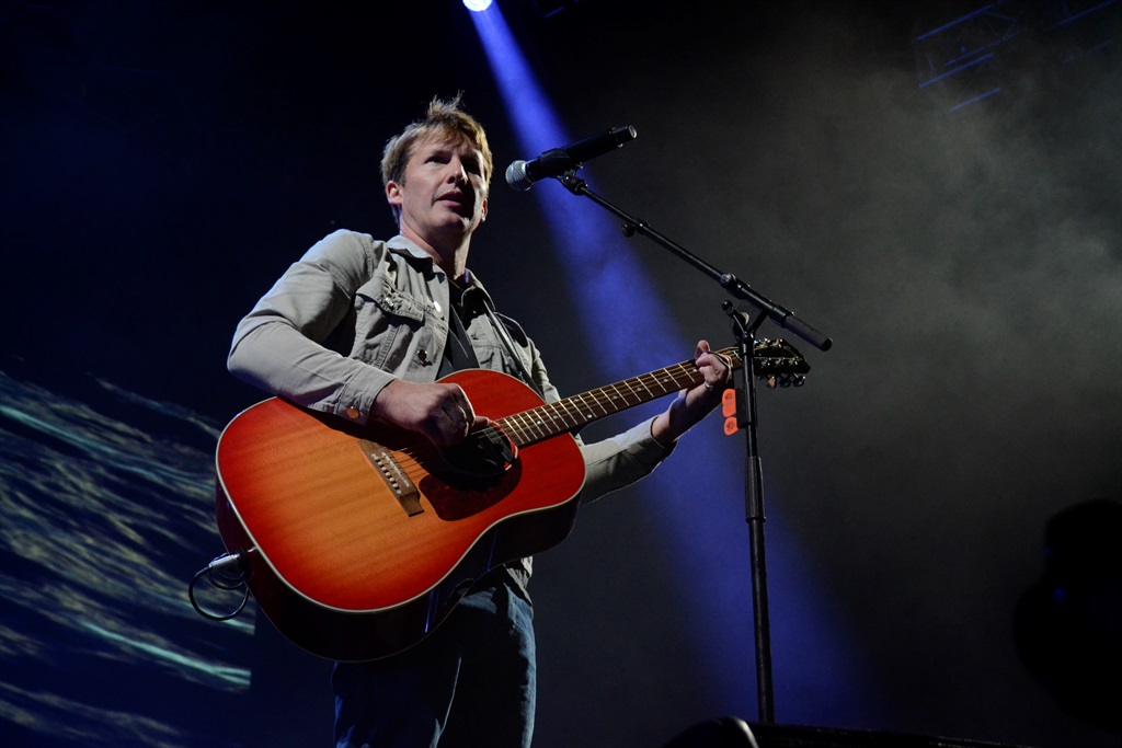 James Blunt performs at the Grand Arena, Grand Wes