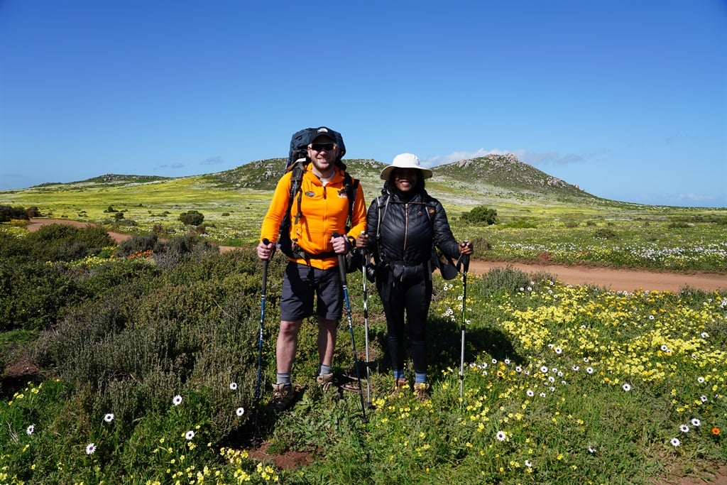 Hikers, Paul Whitehouse and Nikki Muromedzi