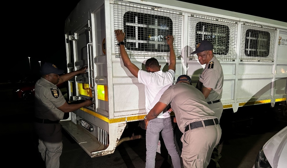 A surprise inspection at a Pretoria restaurant resulted in the arrest of two foreign national employees who allegedly did not have documentation to be in the country. (Alex Mitchley/News24)