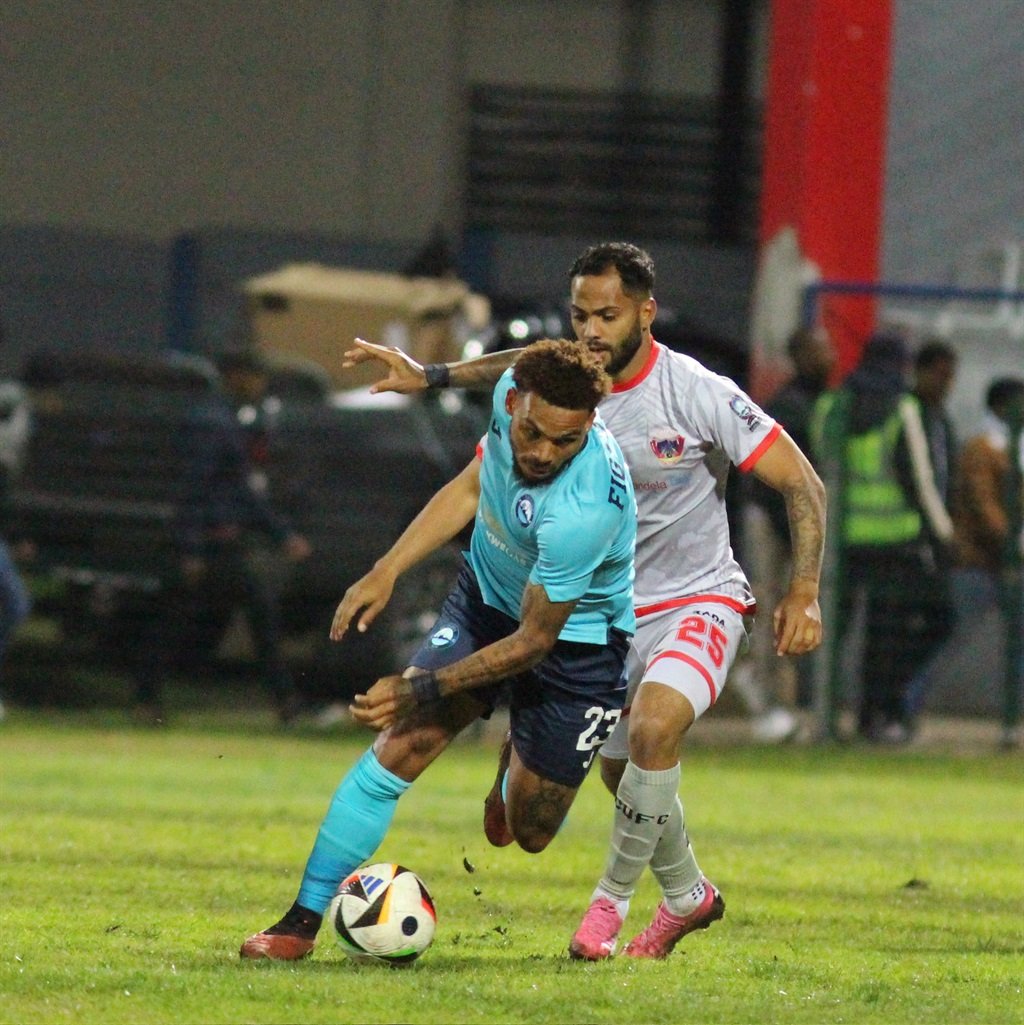 Chippa United in action against Richards Bay FC.