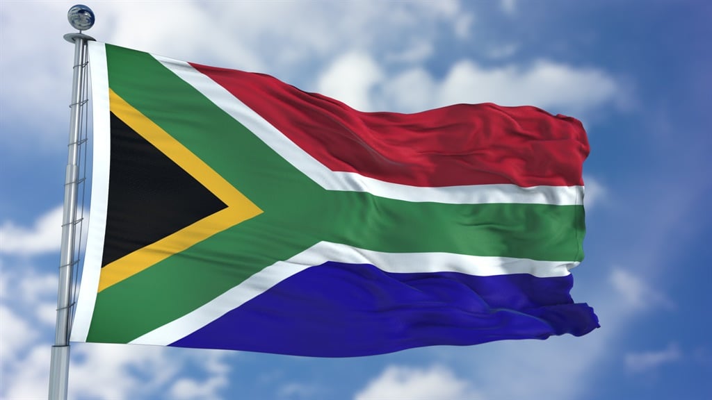 A South Africa flag. (Vistoff/Getty Images)