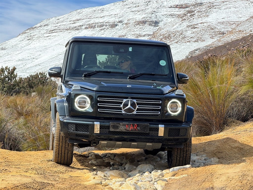 The Mercedes-Benz G 400d (Dieter Losskarn/ News24)