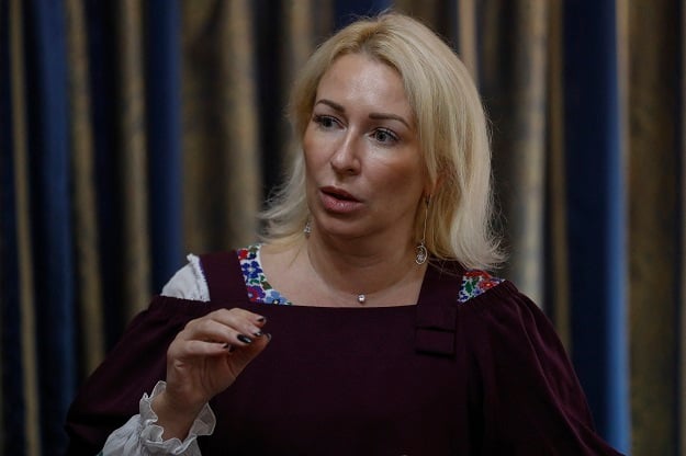 Ukranian Ambassador to South Africa, Liubov Abravitova.
