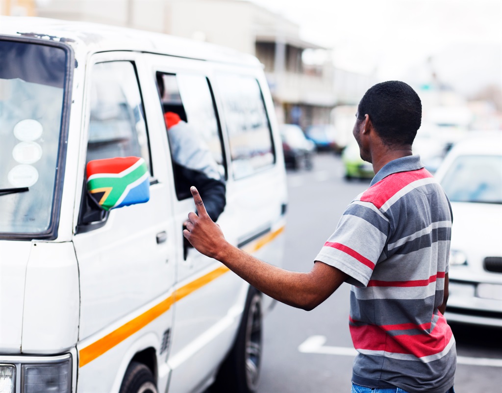 Analysis of Statistics SA’s 2019 Quarterly Labour Force Survey data shows that 70% of taxi drivers earned less than the national minimum wage of R20 an hour and 75% work more than the legal maximum of 55 hours per week. Photo: Getty/Gallo Images.