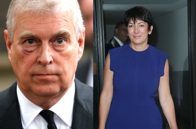 The Duke of York's name has come up in the criminal trial of Jeffrey Epstein's former madame, Ghislaine Maxwell. (PHOTO: Gallo Images/Getty Images)