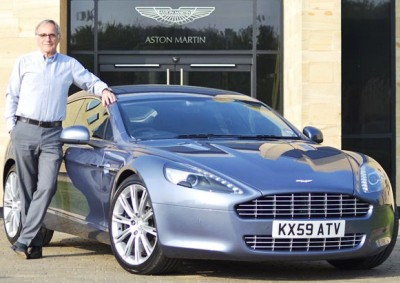 BENEVOLENT BEZ: Aston Martin’s boss is one of the coolest car company CEOs around. Now you can own his personal wheels, a very neat late 2009 Rapide. 