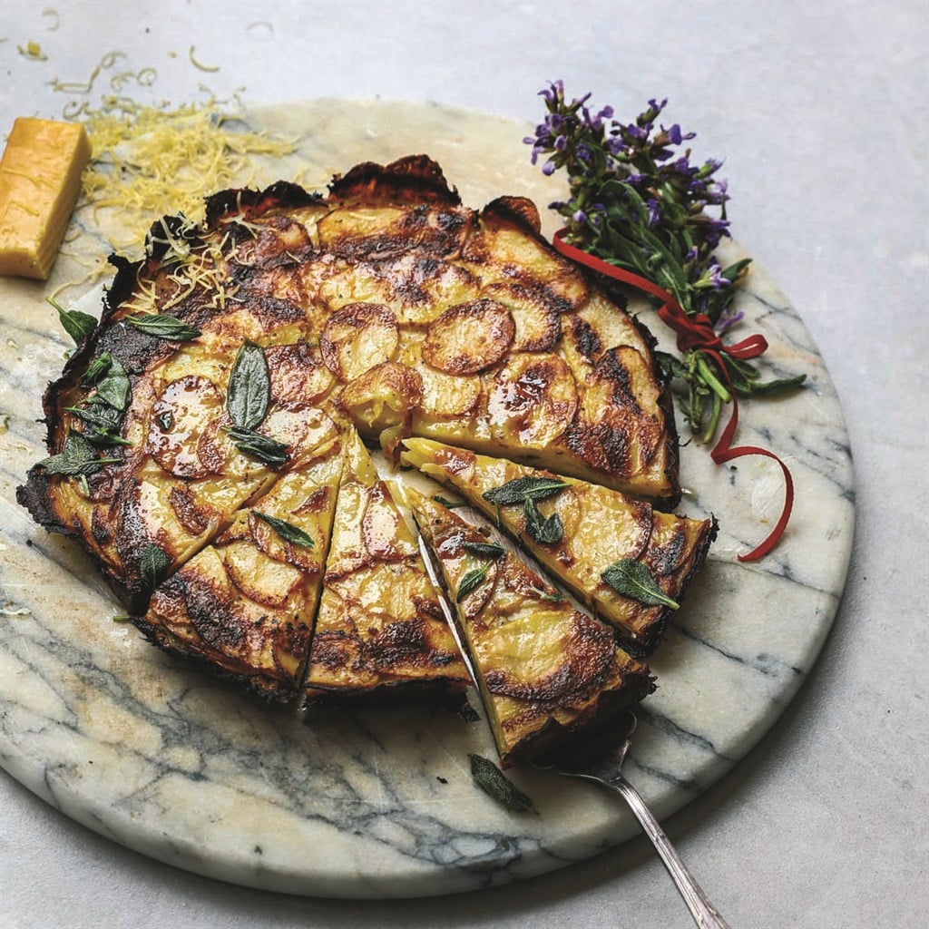 RECIPE | Potato cake with cheddar and sage