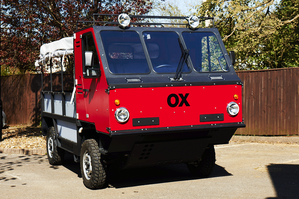 <b>THE OX WAGON RETURNS:</b> Much of Africa was explored and opened up with the ox-wagon - now a British company has a motorised Ox and hopes it will benefit the continent's poor. <i>image: Newspress</i>