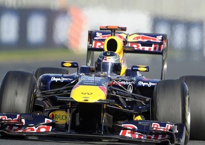TECHNICALLY ADVANCED: Red Bull's RB7 pace remains blisteringly fast.