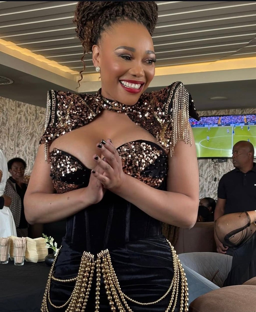 Taxman coming for TV star Sonia Mbele