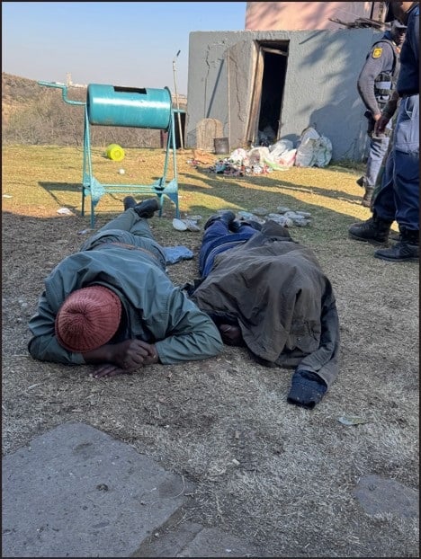 Gauteng madala arrested for allegedly housing zama zamas at his home and cooking for them