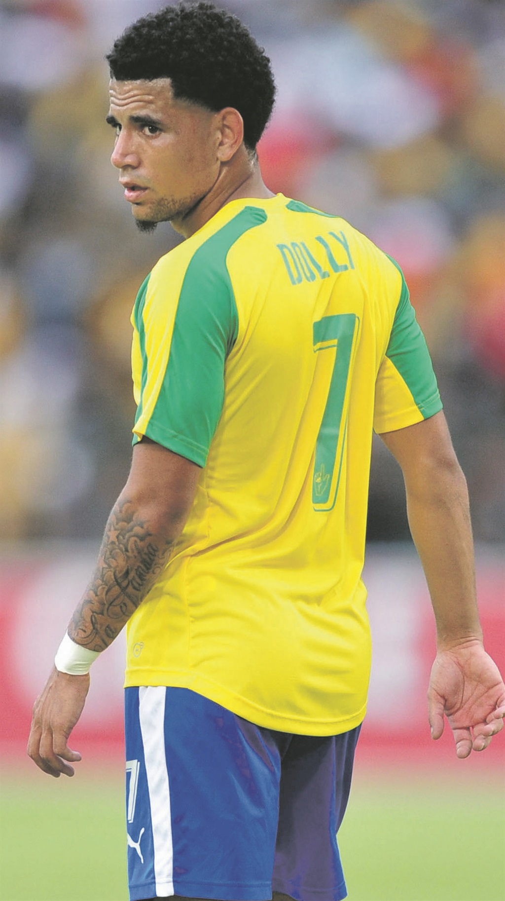 Sundowns’ Keagan is still in his coach’s plans, even though he wants out.  Photo by Backpagepix 