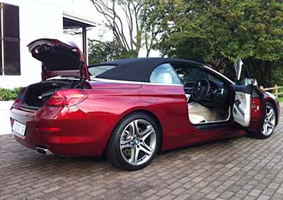 EVERYTHING THAT OPENS AND SHUTS: BMW's 2011 6 Series convertible not only looks good, it's also easy to enter and exit and the boot takes four medium suitcases. <a href=" http://youtu.be/aRmP_hk3EnM" target="_blank"> Watch the video.</a>