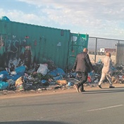 Community stuck with rubbish
