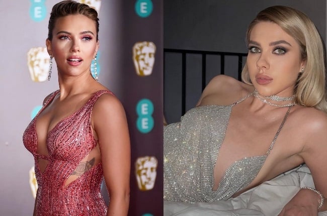 Kate Shumskaya, right, says she is often mistaken for Scarlett Johansson. (PHOTO: Getty Images/Gallo Images)