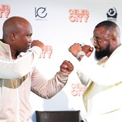 Stars Cassper and NaakMusiQ roll up their sleeves for the big fight 