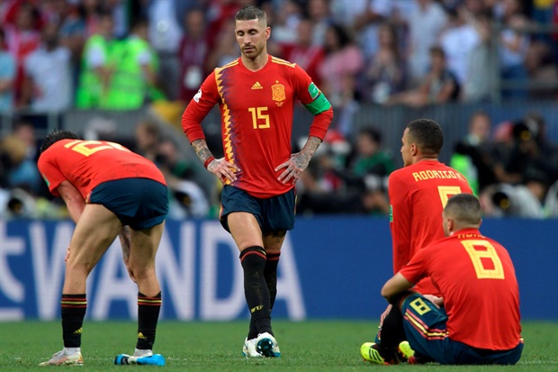 <p>Spain have now won just one of the <strong><span style="text-decoration:underline;">FOUR</span></strong> penalty shoot-outs they have been involved in at the World Cup!</p>