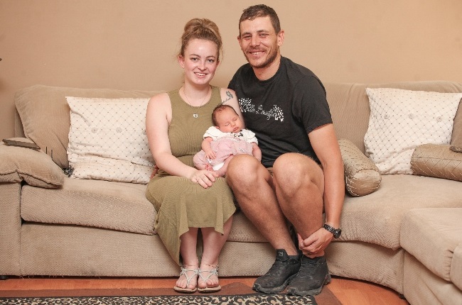 Monica and Joshua Stark are celebrating the arrival of their daughter, Anastasia, nearly two years after losing their firstborn. (PHOTO: Sharon Seretlo)
