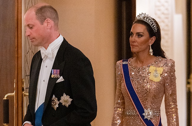 PHOTOS | Kate Middleton's royal wedding tiara moment in Jordan marks a ...