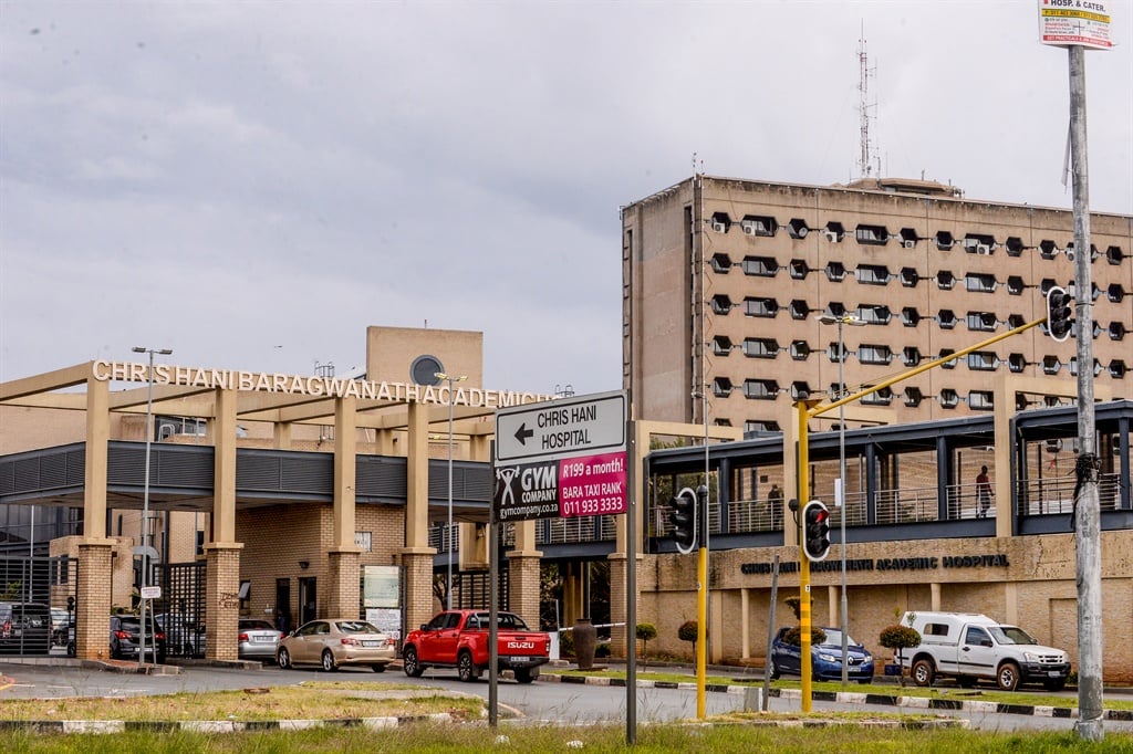 Chris Hani Baragwanath Hospital in Soweto, Johannesburg.