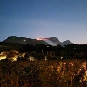 Hiking trails closed after Table Mountain fires caused by lightning strikes
