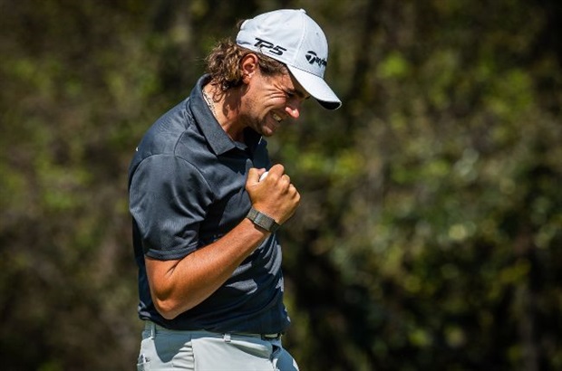 <p><strong>59 for Jarvis equals Sunshine Tour record</strong></p><p>Casey
Jarvis shot a 59 to equal the lowest tournament round in Sunshine Tour history
in Saturday's third round of the Stella Artois Players Championship at Dainfern
Country Club and which puts him two shots behind tournament leader Luca
Filippi.
</p><p>It
was another day of the most incredible scoring in a tournament that has already
delivered some world-class golf.</p><p>Jarvis
tapped in for par on 18 for his 59 on Saturday to equal the 59 shot by Peter
Karmis in the 2009 Lombard Insurance Classic on the Royal Swazi Spa Golf Course
in eSwatini.
</p><p>It
lifted him to tied second with Lyle Rowe on 20 under par, with Filippi scoring
29 on the back nine for a 66 that earned him the sole lead on 22 under par.
</p><p>But
19-year-old Jarvis stole the show with his record-equaling round. </p><p>"I
definitely didn’t wake up this morning thinking about a 59. I haven’t been
playing well leading up to this round but everything just went for me today.
You get out there and the putts just start dropping,” said Jarvis.

The
putts started dropping for him as early as the second hole where he made his
first birdie of the day. It started a run of seven consecutive birdies for a
front nine of 29. Then Jarvis added two birdies and two eagles on the back nine
for a 30.

“I
hit some good quality shots and rolled in a lot of good putts. The putt on
seven was quite long and when that went in I knew it was going to be something
quite special,” said Jarvis. </p><p>"The
eagle on the 17th was really big. I stood on the 18th tee
with 59 in my mind. I hit a bad drive but got it done. It’s so tough to do." </p><p>Filippi
was delighted with his own performance, and particular the work he's been doing
on staying in the moment and not being sidetracked by what is going on around
him. </p><p>Saturday was certainly a good day to put that to the test. </p><p>"I
think I did a great job of staying patient and in the present with all the
birdies out there. I'm very pleased with the way I've played this week and I'll
give it my all in the final round. Casey's 59 was incredible golf and it will
be a good battle with him on the final day. But I'm really comfortable with the
position I’m in at the moment."</p><p>Between
Jarvis' record-equaling golf and Filippi shooting his second consecutive 29
over nine holes in this tournament, Daniel van Tonder also added to a day of
thrilling golf with his hole-in-one on the par-three 16th, earning
himself R200&nbsp;000 from sponsor Stella Artois. </p><p>- Michael Vlismas</p>