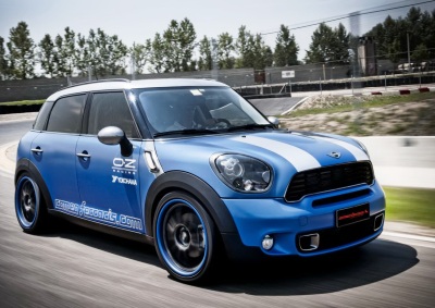 BRIGHT BLUE: Forget about the JCW moniker, what you really want is this Italian job…