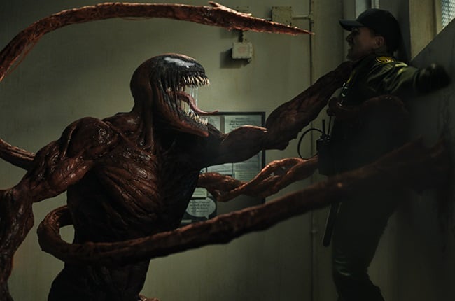 A scene in Venom: Let There Be Carnage.