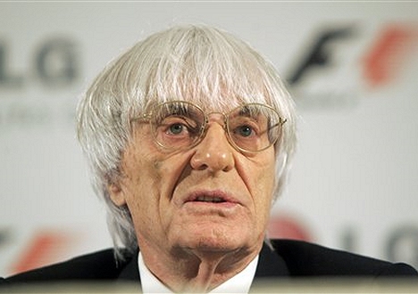 DISCUSSING FUTURES: Bernie Ecclestone said the future of the Circuit de Catalunya hasn't been decided.