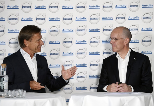 <B>NEW SELF-DRIVING TECH:</B> Volvo and Autoliv will work together to develop autonomous vehicle technology. <I>AP / Henrik Montgomery</I>