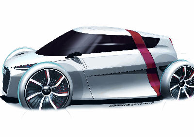 FUTURE PROOF: Audi's urban concept for the 2011 Frankfurt show could be a tiny, two-seater with big potential.
