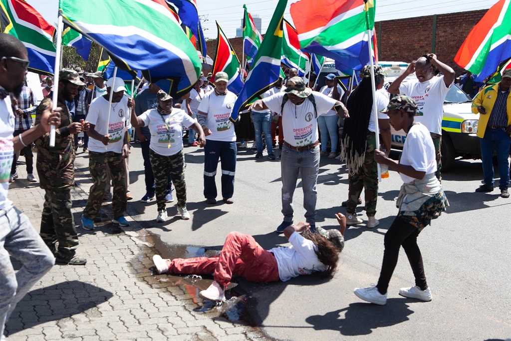 Groups like Operation Dudula have raised concerns that are maybe not being considered as they should, argues the writer. (Photo by Gallo Images/Papi Morake)