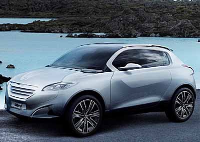 URBAN HYBRID: The Peugeot HR1 concept car will appear at the 2011 Johannesburg International Motor Show.
