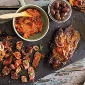 RECIPE | Steak with tomato butter and ciabatta