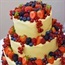 Fruity wedding cakes