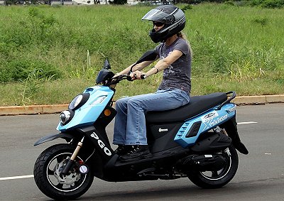 SCOOTER MANIA: The PGO scooter, along with other brands, will be on display at the Johannesburg International Motor Show.