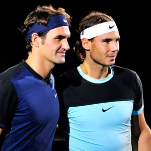 Roger Federer, Rafael Nadal (Getty Images)