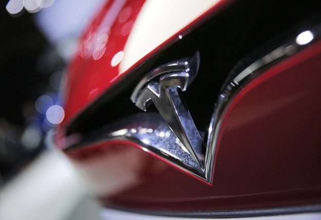<b> RISE OF THE ELECTRIC CAR: </b> Electric carmaker, Tesla Motors, has risen by 32% in value according to the annual BrandZ 2017 global survey. <i> Image: AP / Christophe Ena </i>