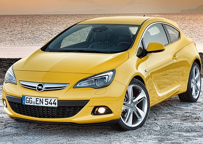 HOT HATCH: Opel's new Astra GTC made it's international debut at the 2011 Frankfurt auto show.