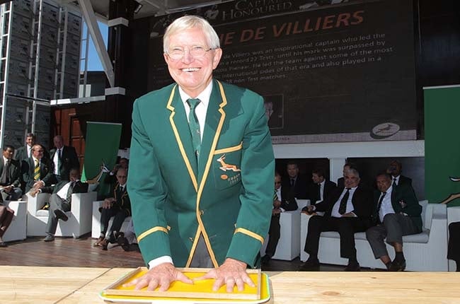 Dawie de Villiers during the opening ceremony of the Springbok Experience museum at the V&A Waterfront in Cape Town on 27 March 2013. (Photo by Carl Fourie/Gallo Images)