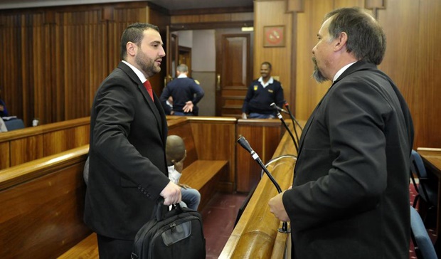 Christopher Panayiotou and Alwyn Griebenouw. (Netwerk24)