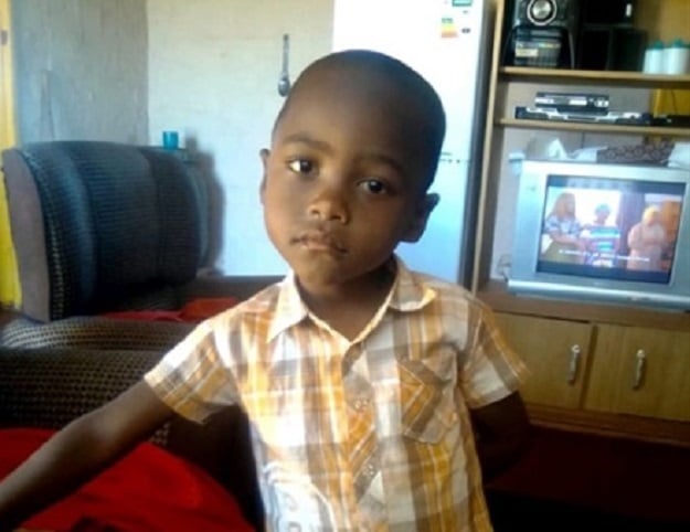 Shoveling Junior Moleme, aged four, has gone missing in Mase village in Taung, North West.