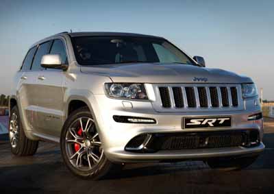 <b>JEEP GRAND CHEROKEE SRT8:</b> The biggest and baddest SUV around with power to leave some top sports cars in its wake.