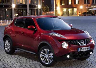 SPORTY CROSSOVER: The Nissan Juke will go on sale later in November 2011.