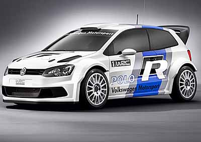 <b>RALLY CAR:</b> Volkswagen will take on WRC rivals with its new Polo R WRC car.