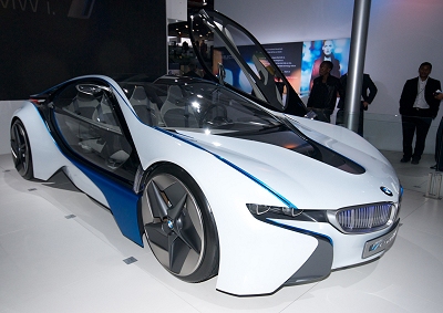 <b>VISION OF THE FUTURE:</b> BMW's Vision concept car is showcased at the Johannesburg International Motor Show.