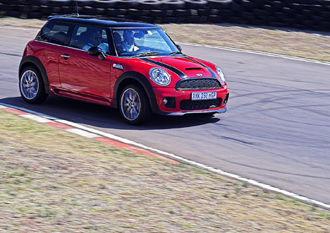 You’ll hate your sister for getting one of these. This is the new John Cooper Works Mini, and with 155kW on tap and a guardian angel electronic differential lock up front it’s quite mad. 