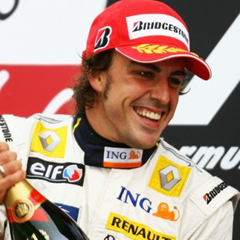 Two in a row for Alonso (Gallo Images)