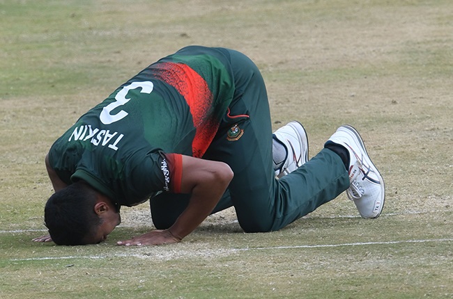 Bangladesh fast bowler Taskin Ahmed
